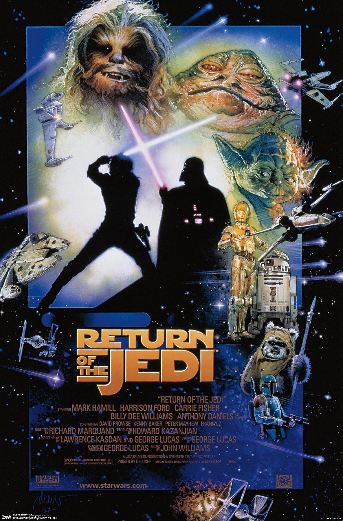 Amazon.com: Trends International Star Wars: The Return Of